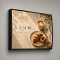 Lightbox LED per menu curvo – Interno