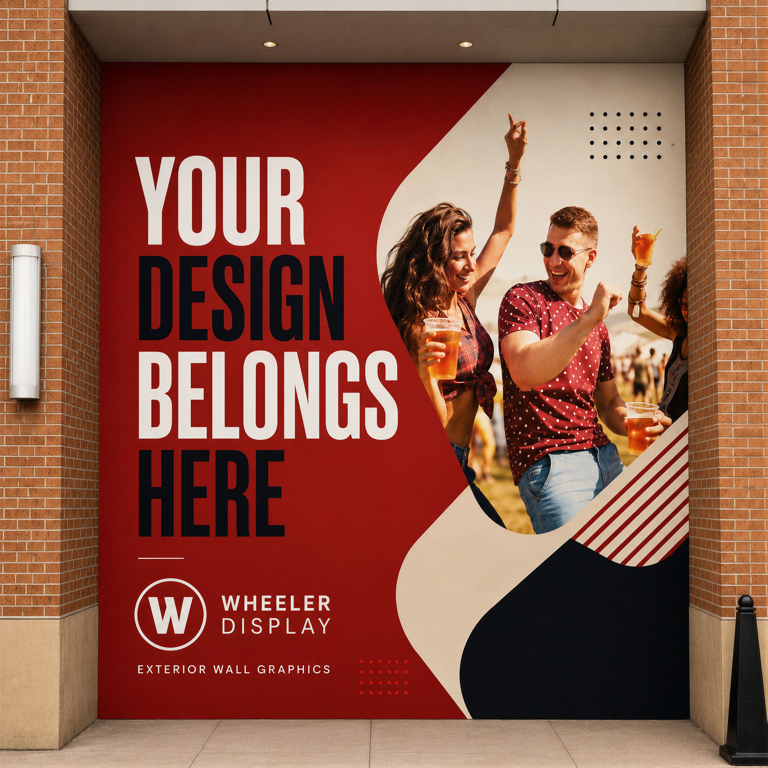 Exterior Wall Graphics (Design Service Included)