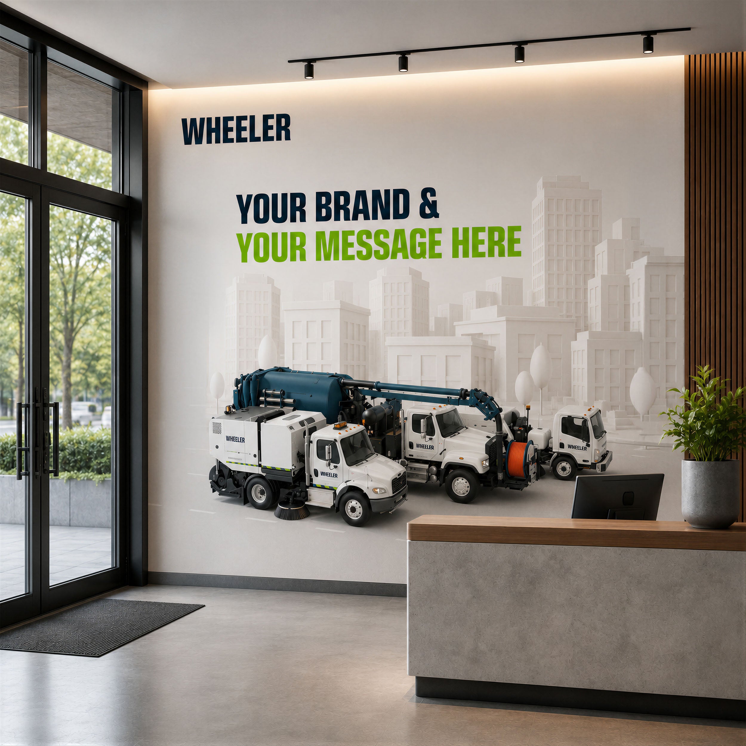 Custom Interior Wall Graphics (Design Service Included)