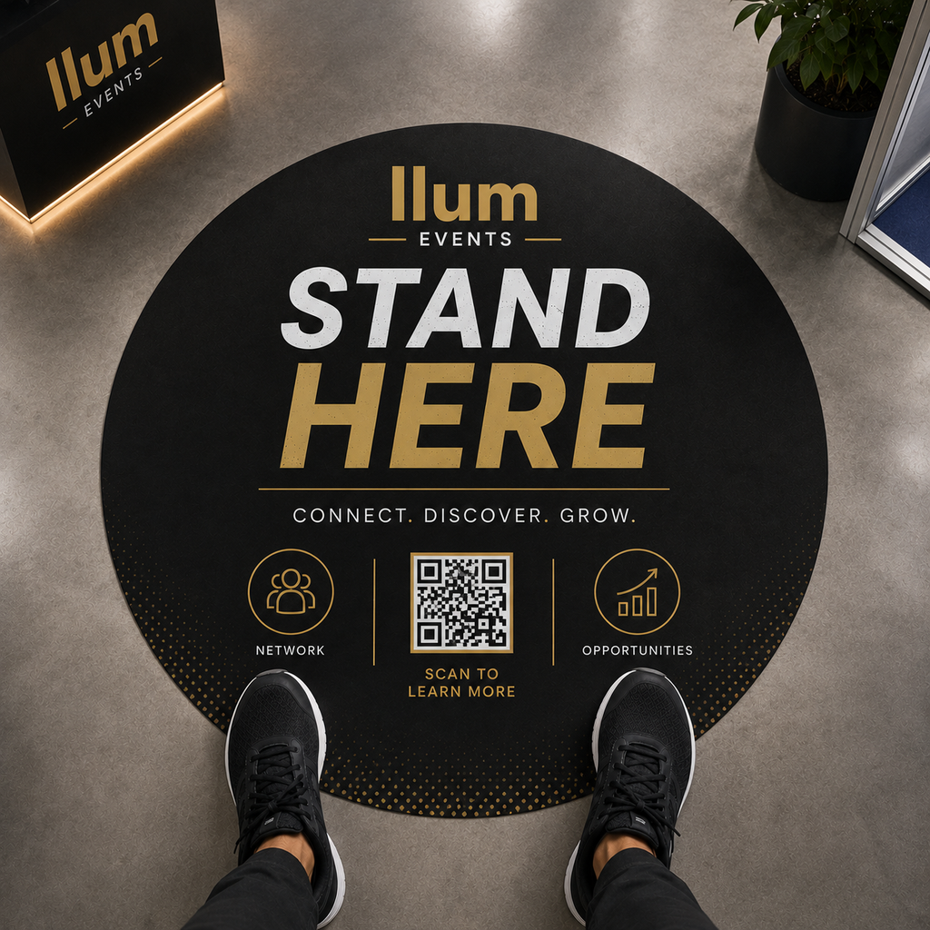 Custom Printed Floor Graphics – Personalised to Your Design