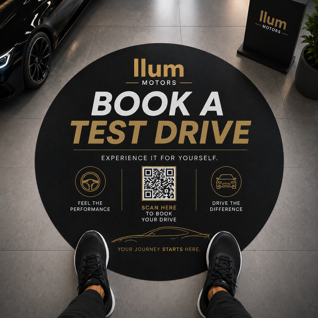 Custom Printed Floor Graphics – Personalised to Your Design