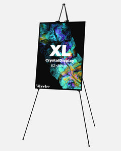 Floor Easel Stand for CrystalDisplay Screens - Wheeler Display