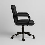 Executive Office Chair – Black Faux Leather | Workspace Seating | B2B Pricing - Marcel Olsen