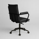 Executive Office Chair – Black Faux Leather | Workspace Seating | B2B Pricing - Marcel Olsen