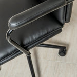 Executive Office Chair – Black Faux Leather | Workspace Seating | B2B Pricing - Marcel Olsen