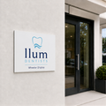 Full Colour Aluminium Business Plaque