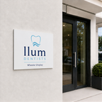 Full Colour Aluminium Business Plaque