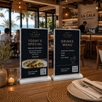 Counter LED Lightbox Display A4 Interior (Design Service Included)