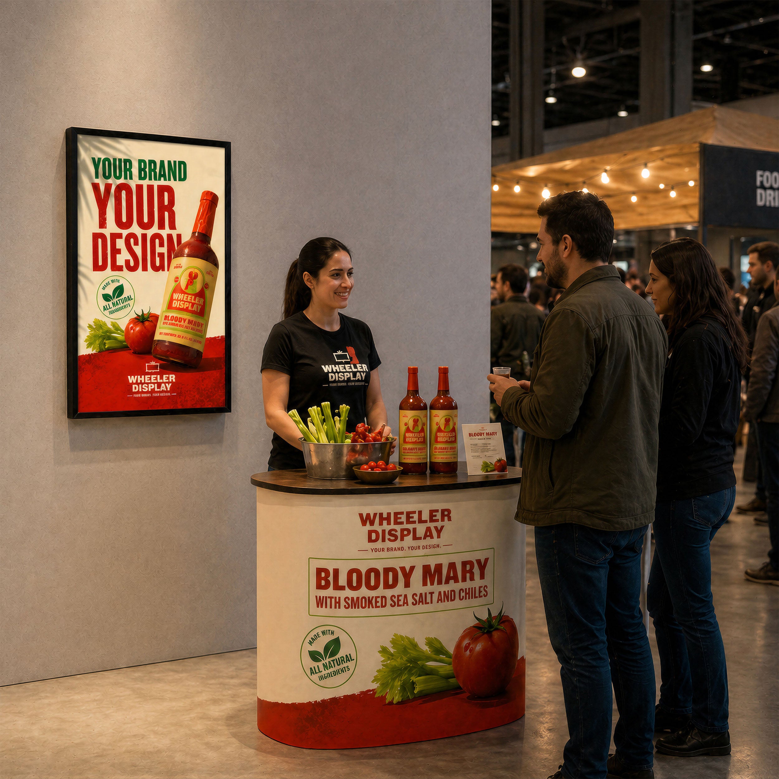 Poster LED Lightbox – Interior Display (Design Service Included)