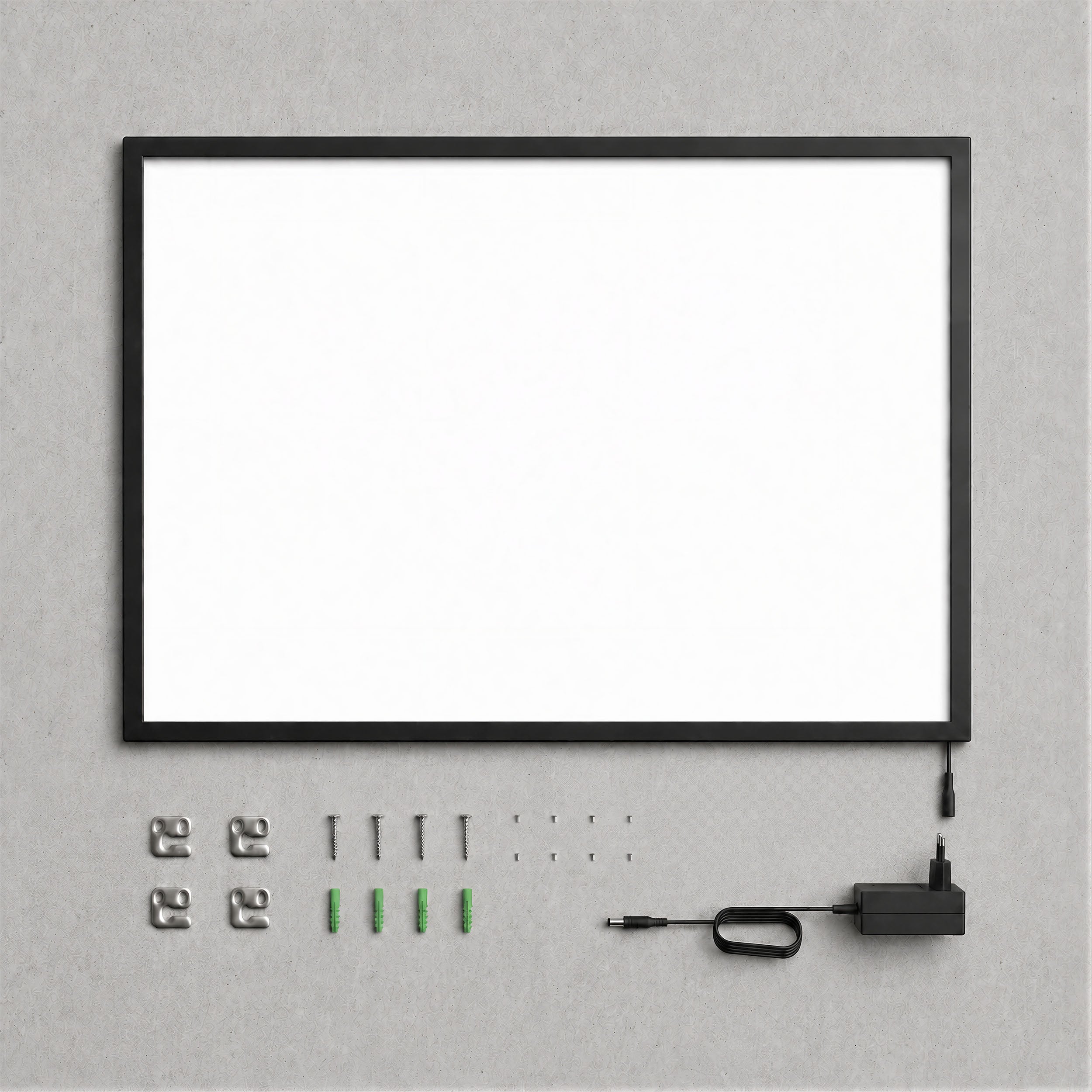 Schlanke LED-Leuchtbox – Innenbereich