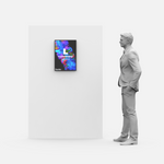 LED Display Lightbox / Glass + Aluminium / L (43×60 cm A2) / Black CrystalDisplay Lightbox - Wheeler Display
