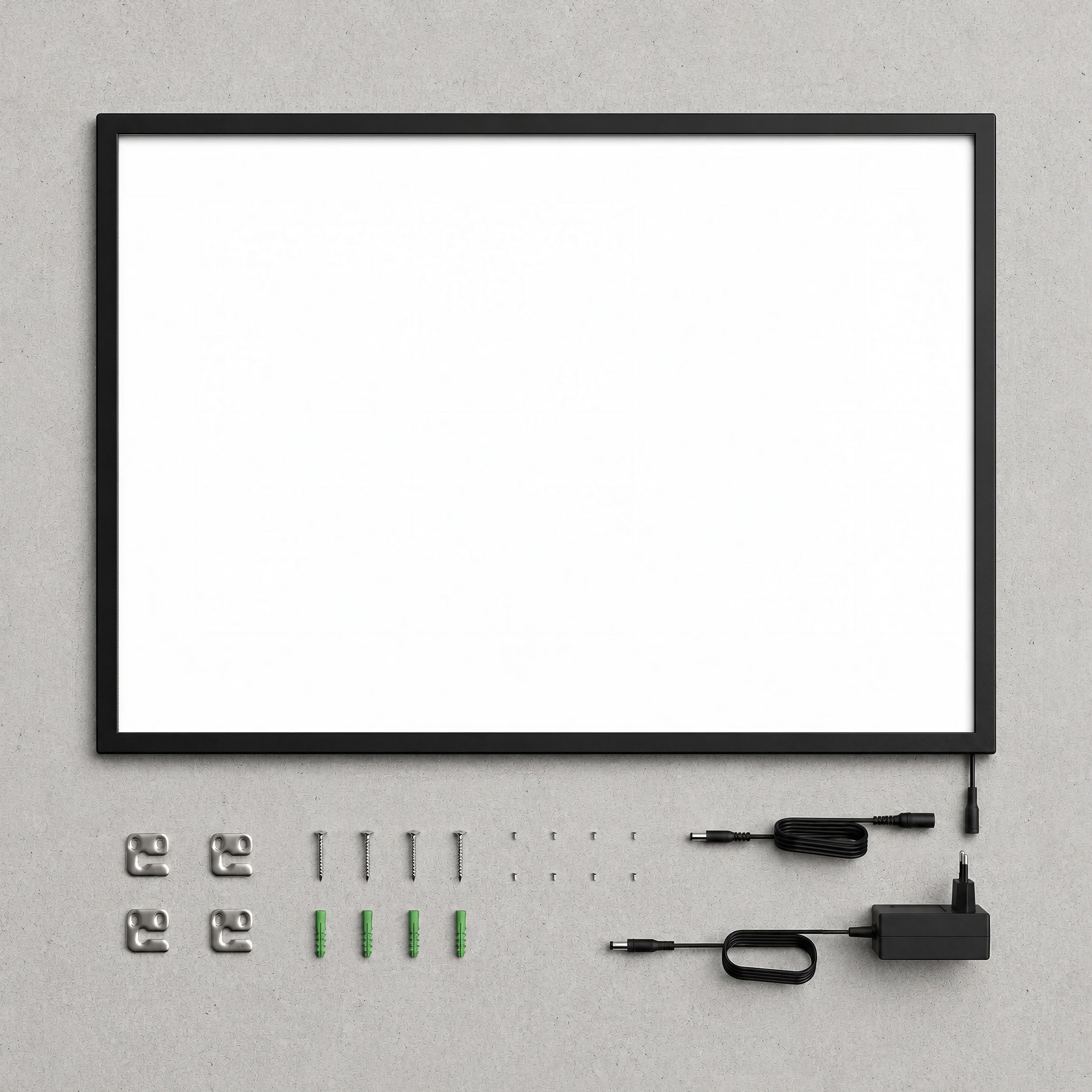 Großformatige LED-Leuchtbox – Innenbereich
