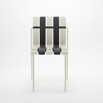 StackChair – Indoor/Outdoor Chair (Black & White) | B2B Pricing Chair - Wheeler Display