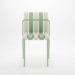 StackChair – Indoor/Outdoor Chair (Green & White) | B2B Pricing Chair - Wheeler Display