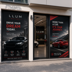 One Way Vision Window Graphics – Personalised to Your Design
