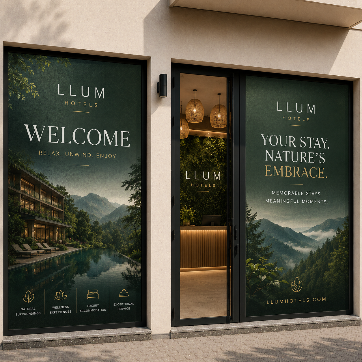 One Way Vision Window Graphics – Personalised to Your Design
