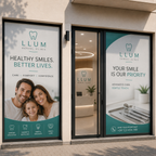 One Way Vision Window Graphics – Personalised to Your Design