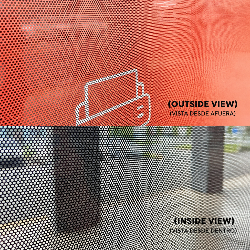 One Way Vision Window Graphics – Personalised to Your Design