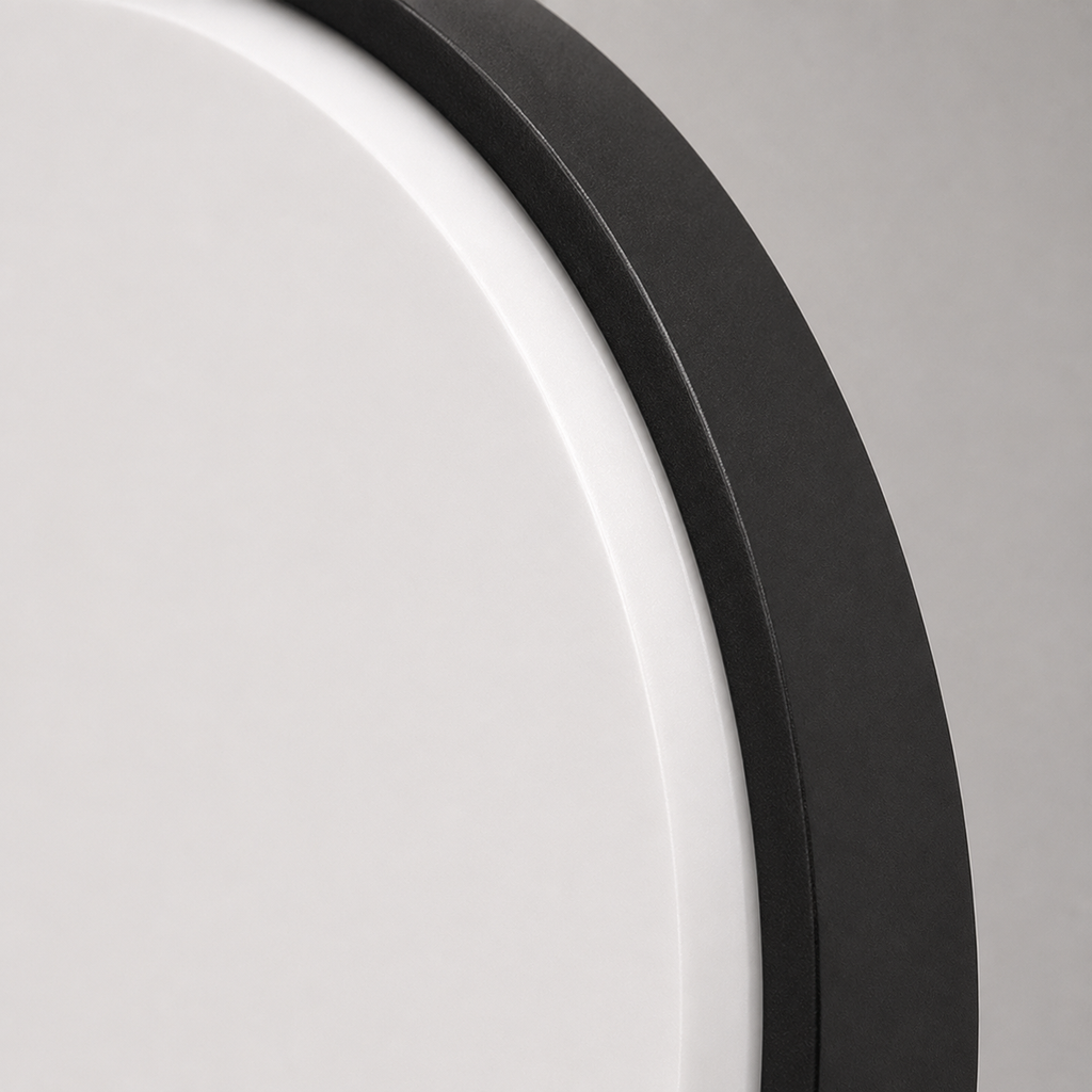 Insegna rotonda a LED con lightbox - Esterno