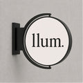 Enseigne lumineuse LED ronde - Extérieur