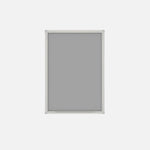 LED Display Lightbox / Glass + Aluminium / S (22.5×31 cm A4) / Silver CrystalDisplay Lightbox - Wheeler Display
