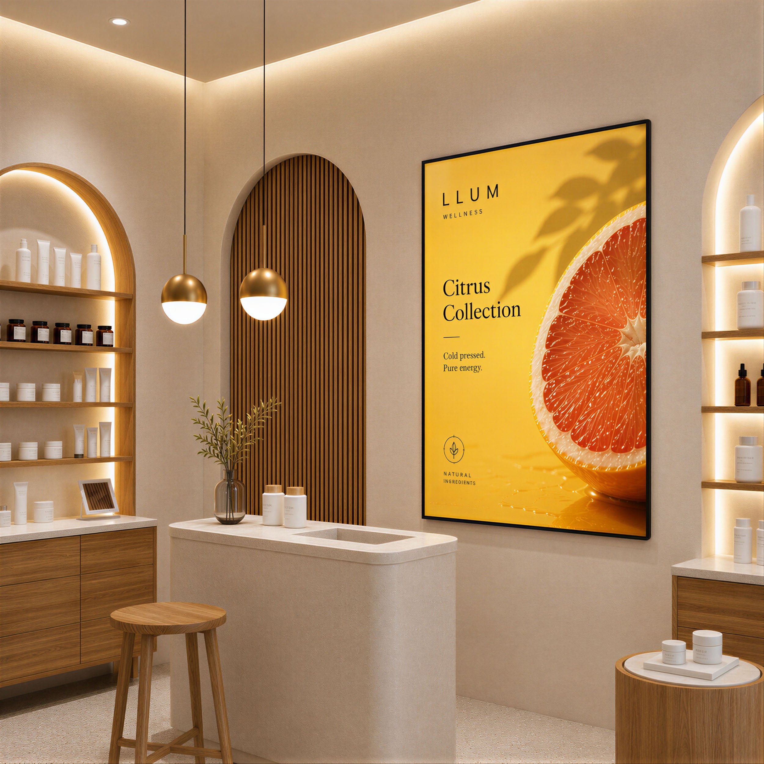 Lightbox LED sottile – Interno
