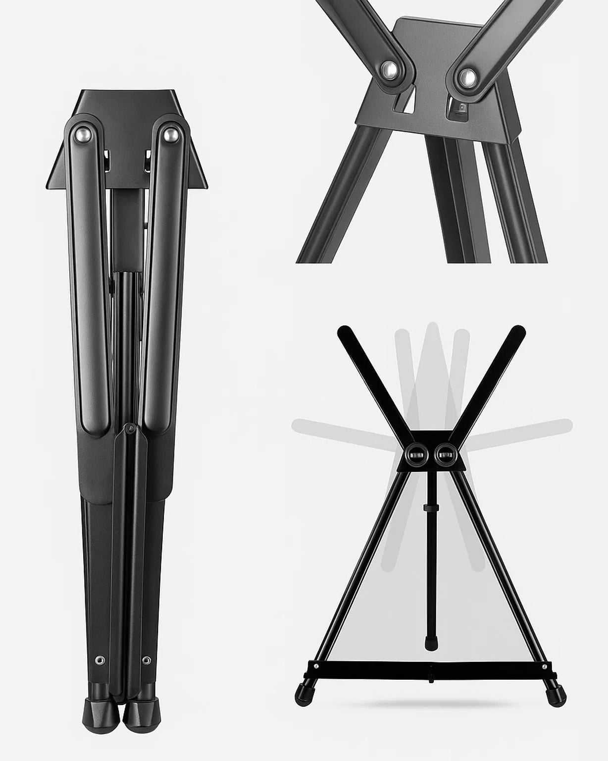 Desktop Easel Stand for CrystalDisplay Screens - Wheeler Display