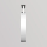 LED Outdoor Round Lightbox Sign / Acrylic + Aluminium / Ø80 cm / White / Graphic Included