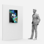 LED Display Lightbox / Glass + Aluminium / XL (60×85 cm A1) / Black CrystalDisplay Lightbox - Wheeler Display