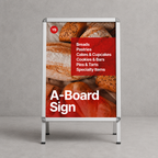 Banner, Fahnen und Werbedisplays