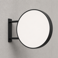 Unprinted white face — RoundLEDLightboxSignExterior-Black40 outdoor round LED sign
