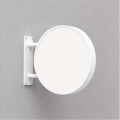 Unprinted white face — RoundLEDLightboxSignExterior-White60 outdoor round LED sign