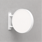 Unprinted white face — RoundLEDLightboxSignExterior-White60 outdoor round LED sign