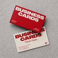 Visitenkartendruck