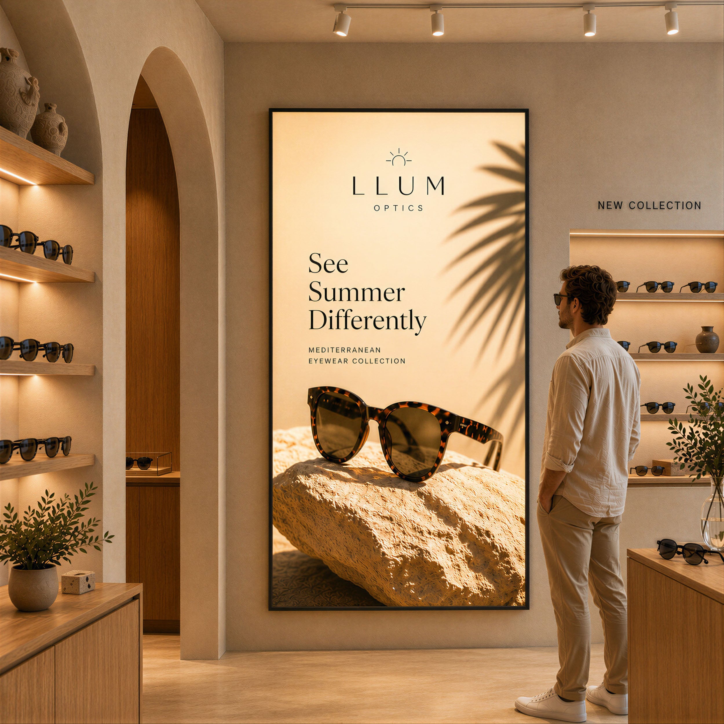Lightbox LED grande formato – Interno