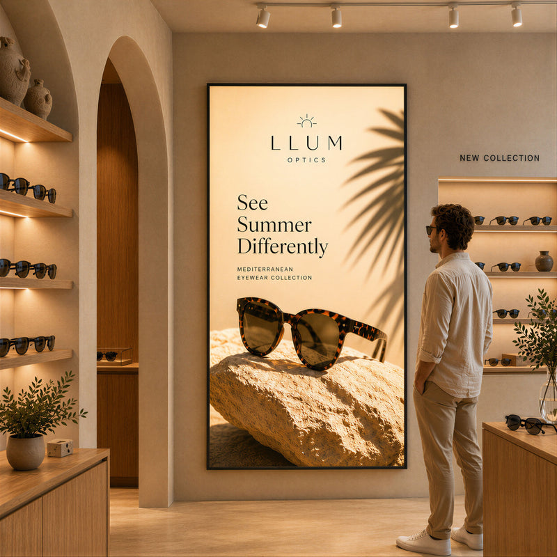 Professional LED Lightbox – Interior – Printing Included