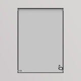 Lightbox LED / Acrílico + Alumínio / LFXXL (195×100 cm) / Preto