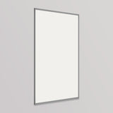 Lightbox LED Display / Vetro + Alluminio / L (60×43 cm A2) / Argento (Grafica Stampata Inclusa)