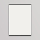 Lightbox LED Display / Vetro + Alluminio / M (43×31 cm A3) / Nero (Grafica Stampata Inclusa)