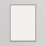 Caixa de Luz LED / Vidro + Alumínio / M (43×31 cm A3) / Prata