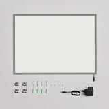 Caixa de Luz LED / Vidro + Alumínio / M (43×31 cm A3) / Prata