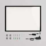 Caixa de Luz LED / Vidro + Alumínio / XXL (120×75 cm A0) / Preto