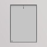 Caixa de Luz LED / Vidro + Alumínio / XXL (120×75 cm A0) / Preto