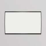 Lightbox LED per esposizione a parete/menu / Acrilico + Alluminio / L (60×90 cm) / Nero (Grafica stampata inclusa)