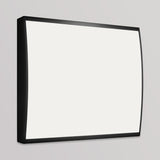 Lightbox LED da Parete/Menu / Acrilico + Alluminio / M (60×50 cm) / Nero (Grafica Stampata Inclusa)