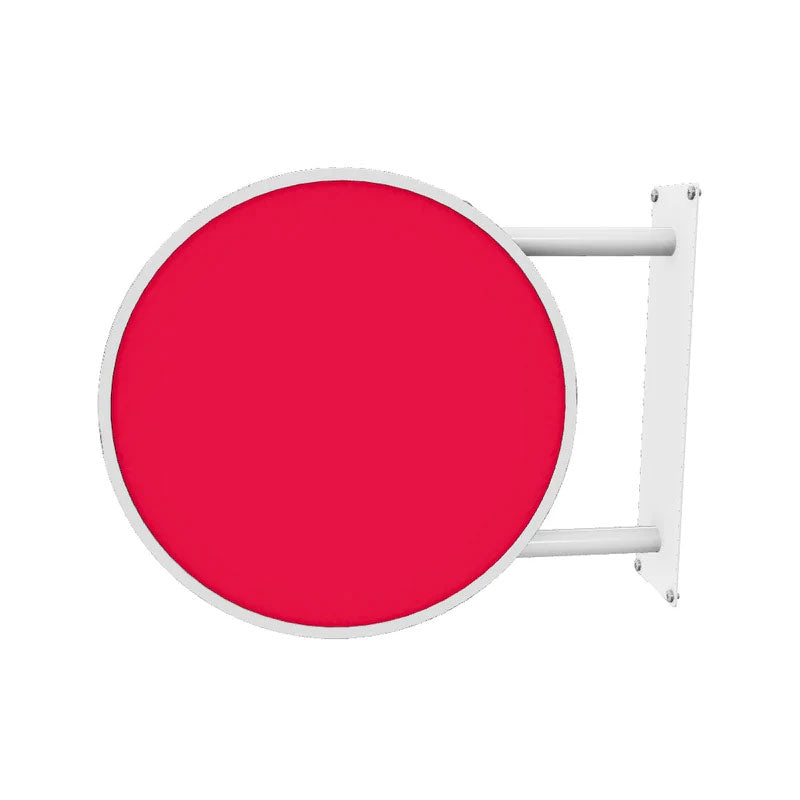 Runder LED-Außenschild-Leuchtkasten