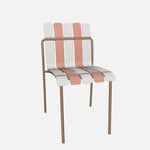 StackChair – Indoor/Outdoor Chair (Beige & White) | B2B Pricing Chair - Wheeler Display