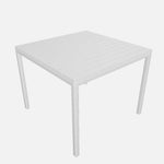 StackTable – Indoor/Outdoor Table (White, 85 cm) | B2B Pricing Table - Wheeler Display