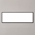 Professional LED lightbox without printing – blank illuminated white panel