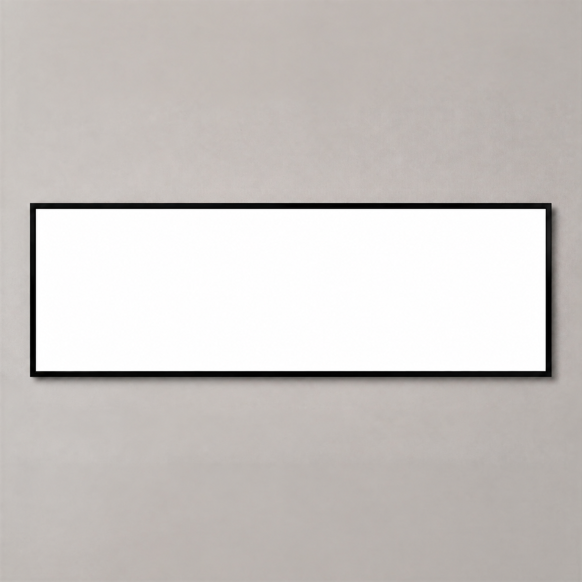 Professional LED lightbox without printing – blank illuminated white panel